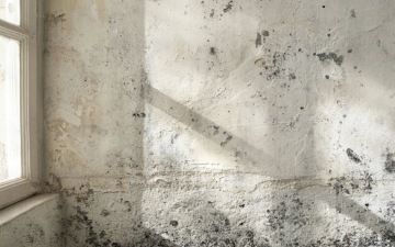 Plíseň na stěně - ilustrační foto